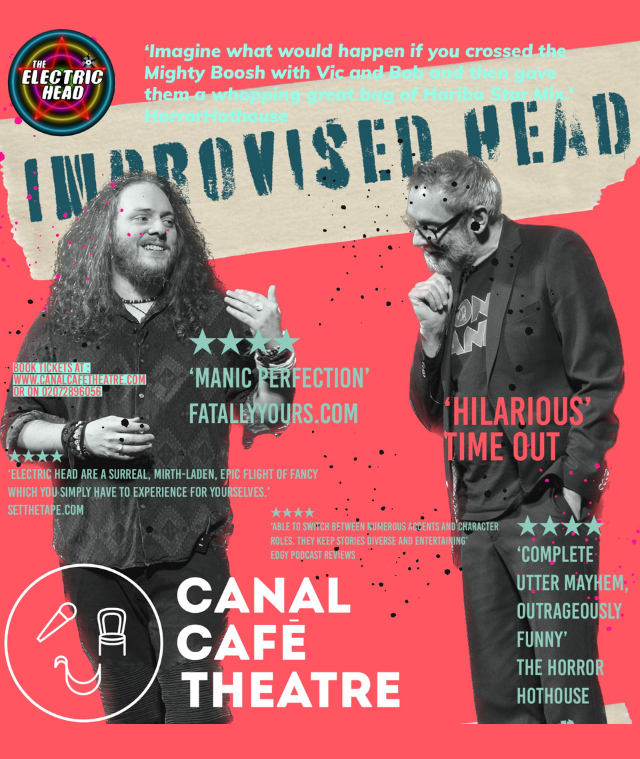 Canal Cafe Theatre What's on Book Tickets for our shows.